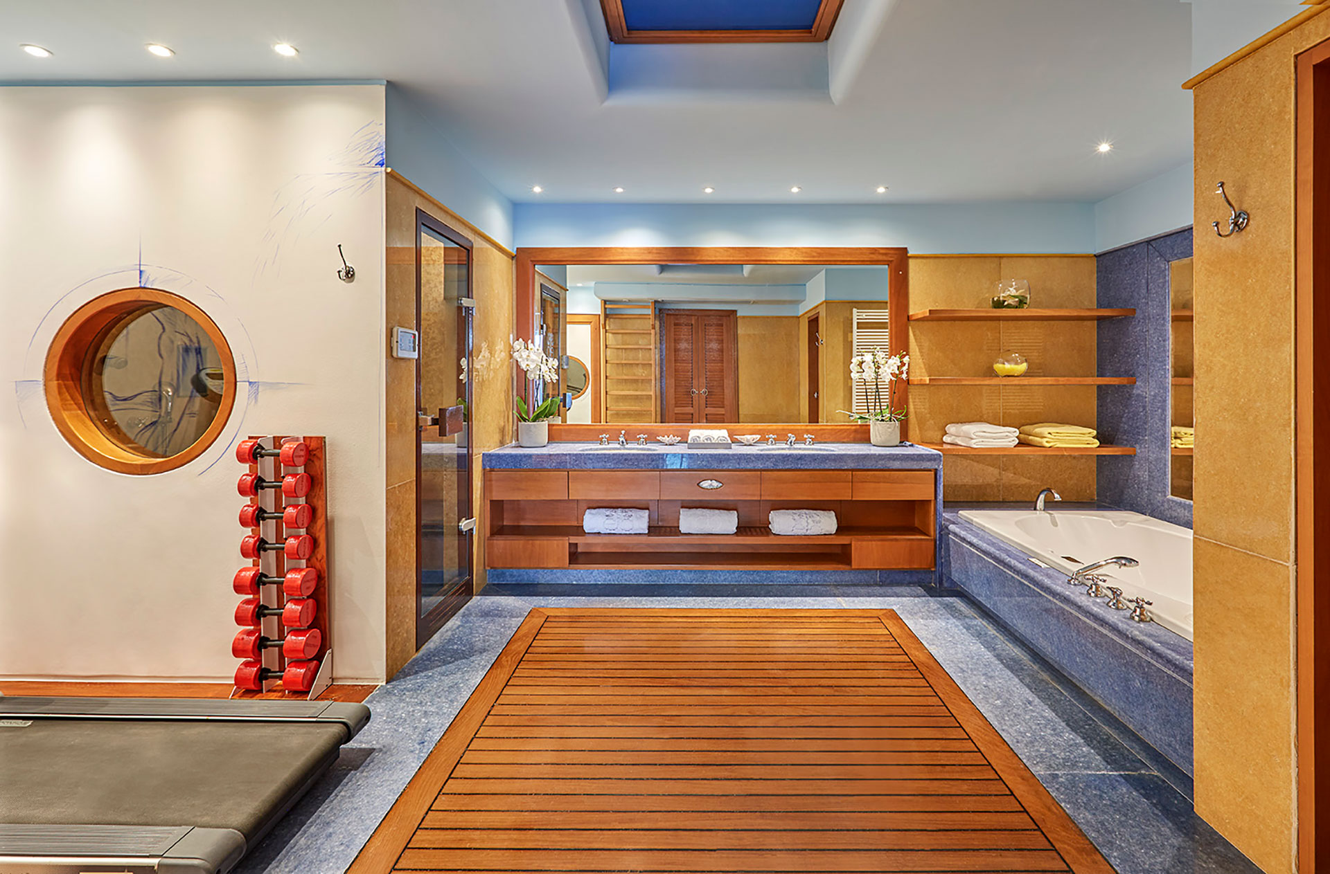 Elounda Beach Wellness Bungalow Suite Bath 2